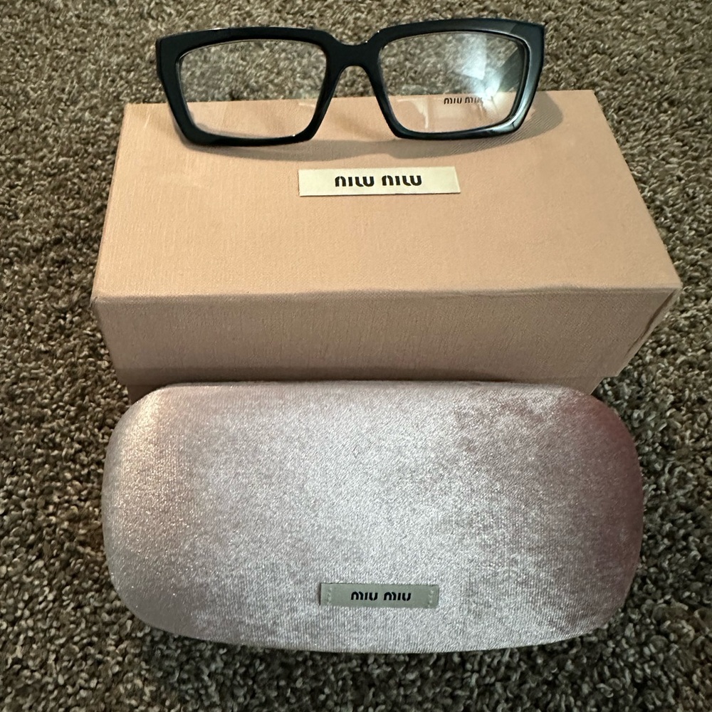 Miu Miu Black Glasses
